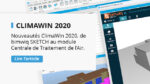 Article Nouveautés ClimaWin 2020, de bimwiq SKETCH au module Centrale de Traitement de l’Air