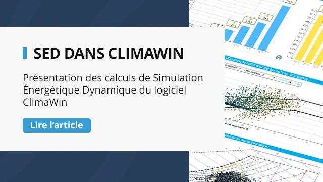 La Simulation Energetique Dynamique dans ClimaWin