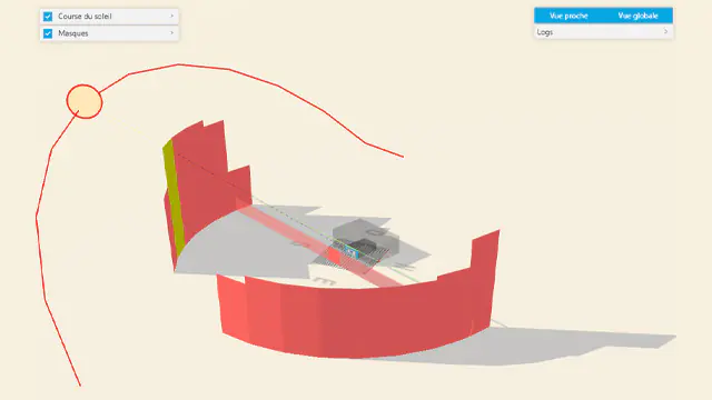 Miniature Visualisation des masques dans ClimaWin